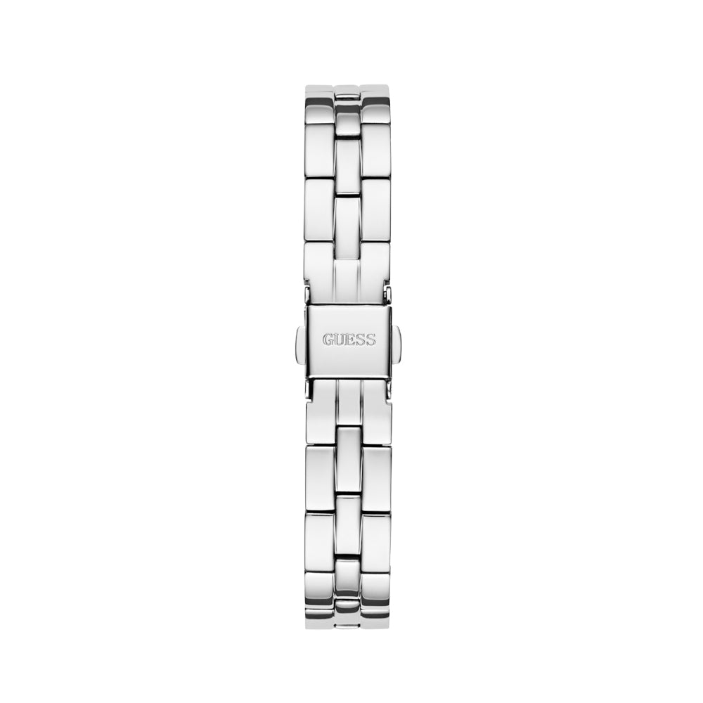 Guess Women's Watch Silver Tone Case Silver Dial Quartz