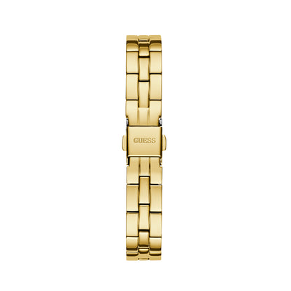 Guess Women's Watch Gold Tone Case Champagne Dial Quartz