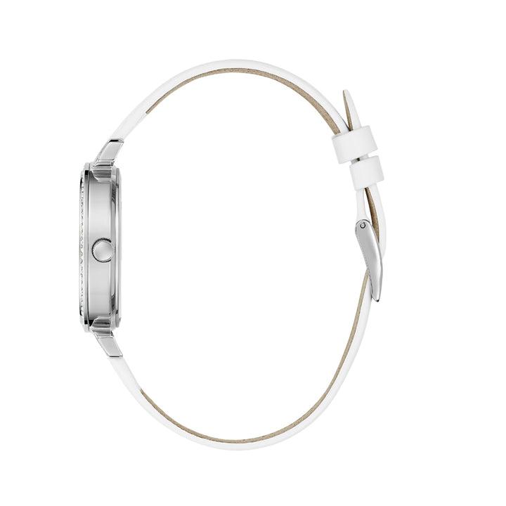 Guess Women's Watch Silver Tone Case Silver Dial Quartz