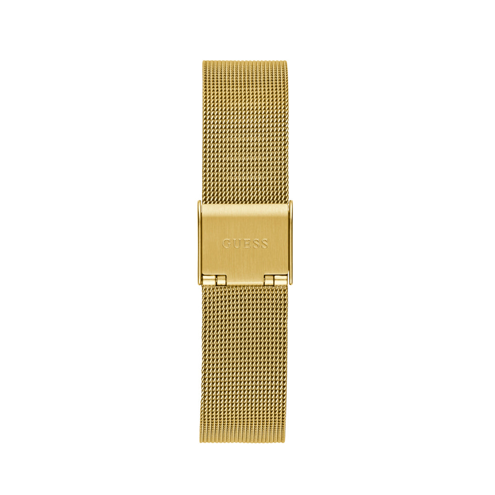 Guess Women's Watch Gold Tone Case Green Dial Quartz