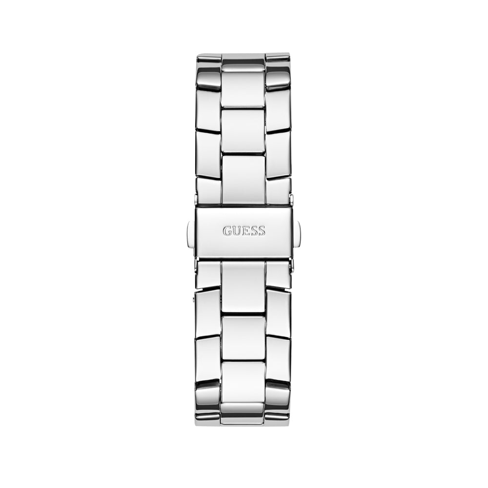 Guess Women's Watch Silver Tone Case Silver Dial Quartz