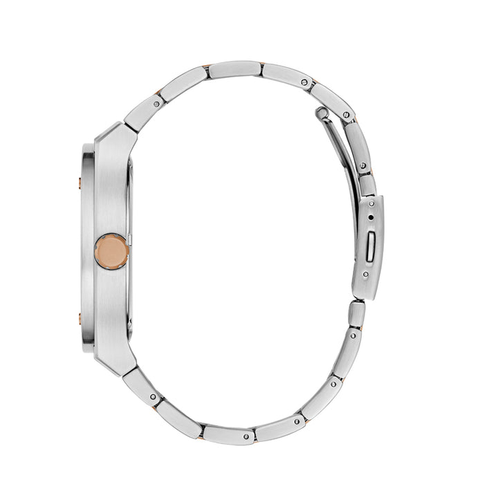 Guess Men's Watch Silver Case Grey Dial Quartz