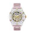 Guess Men's Watch Clear Tone Case Clear Dial Quartz
