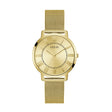 Guess Men's Watch Gold Tone Case Champagne Dial Quartz