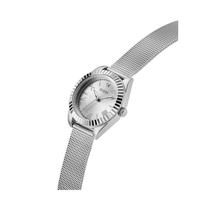 Guess Women's Watch Silver Tone Case Silver Dial Quartz - GW0842L1