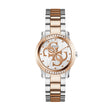 Guess Women's Watch 2-Tone Case White Dial Quartz