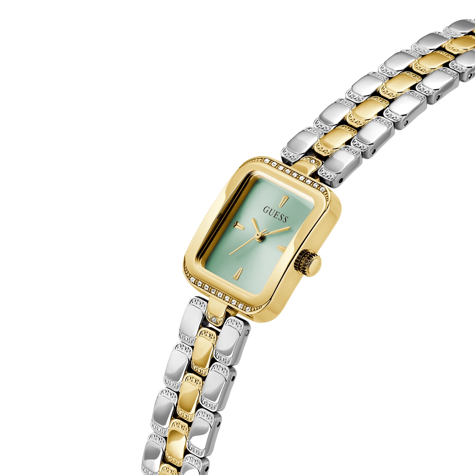 Guess Women's Watch Gold Tone Case Green Dial Quartz – The Watch House