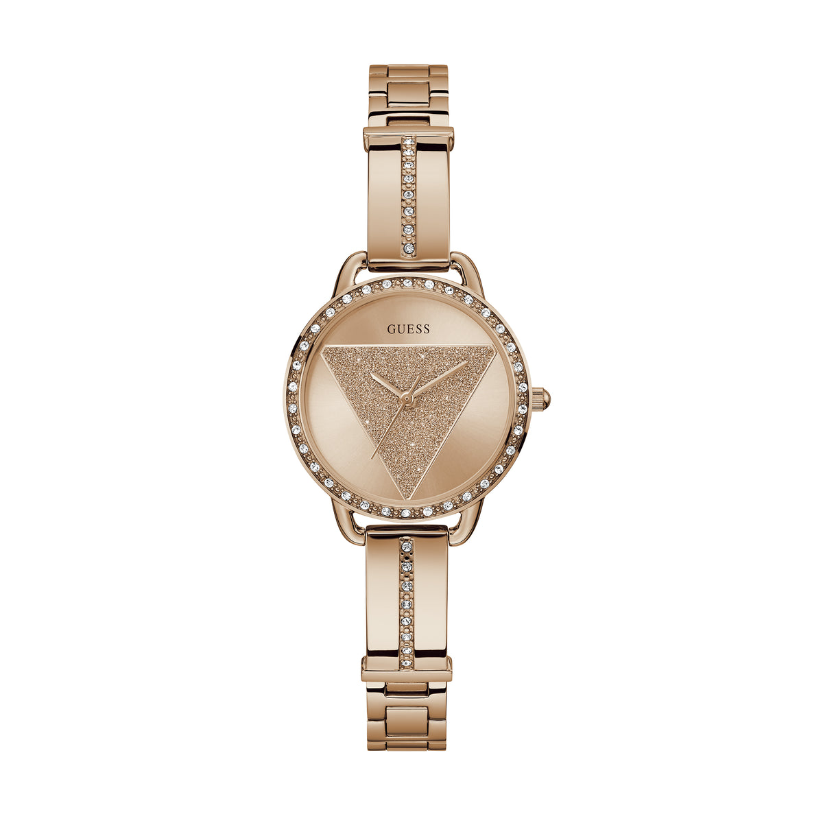 Guess Women's Watch Rose Gold Tone Case & Dial Quartz