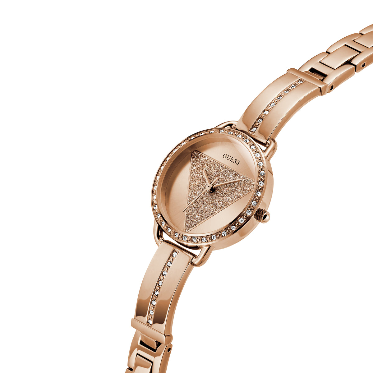 Guess Women's Watch Rose Gold Tone Case & Dial Quartz