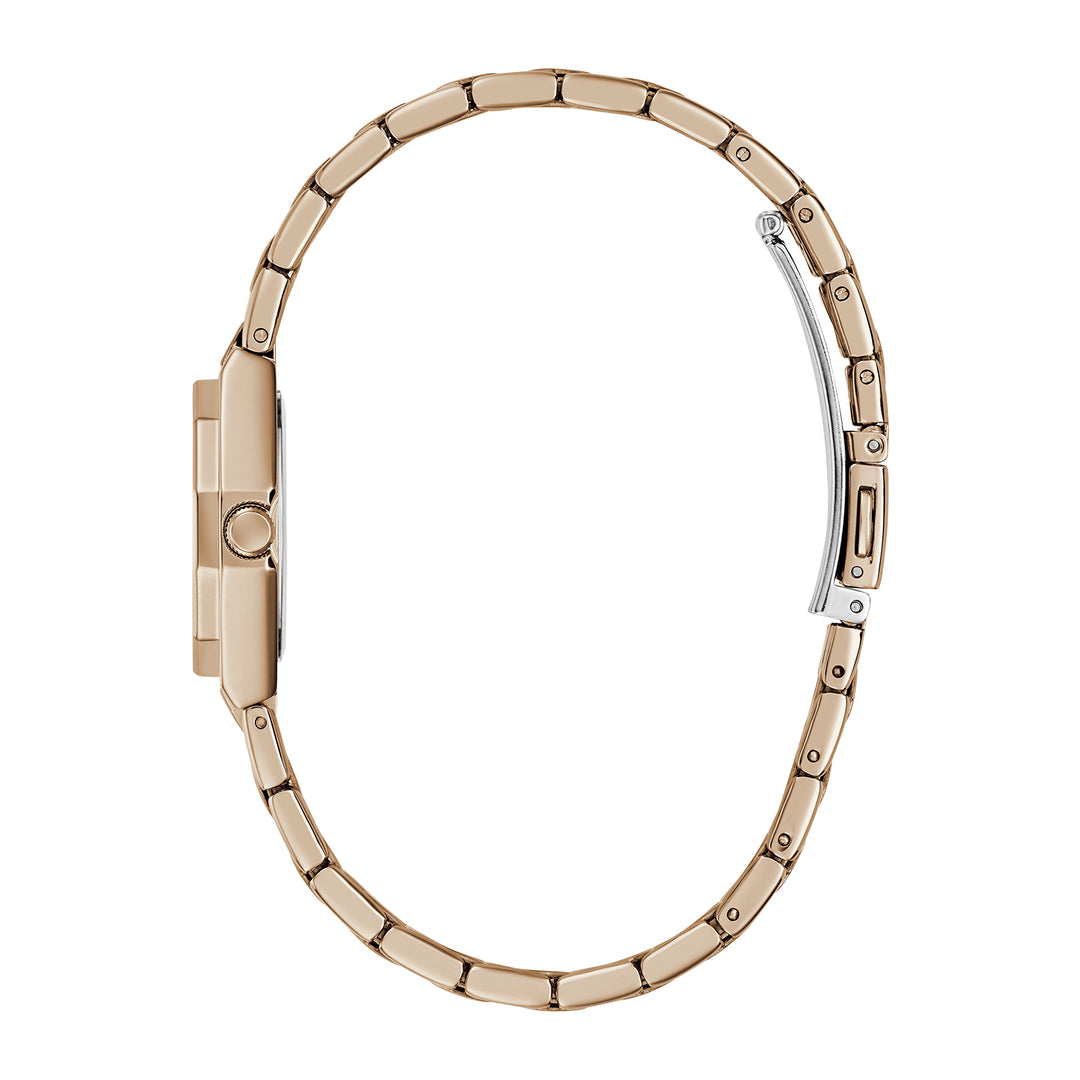 Guess Women's Watch Rose Gold Tone Case Teal Dial Quartz