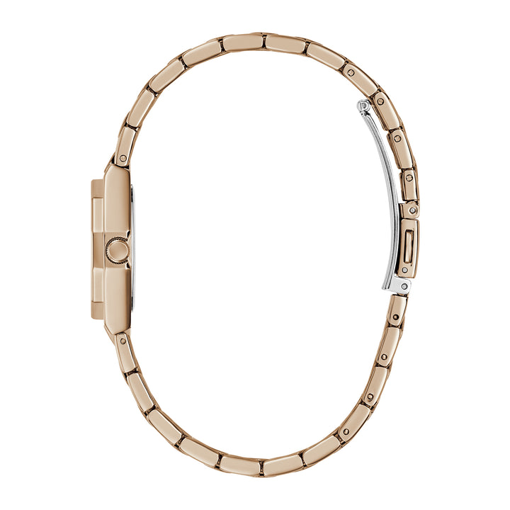 Guess Women's Watch Rose Gold Tone Case Teal Dial Quartz