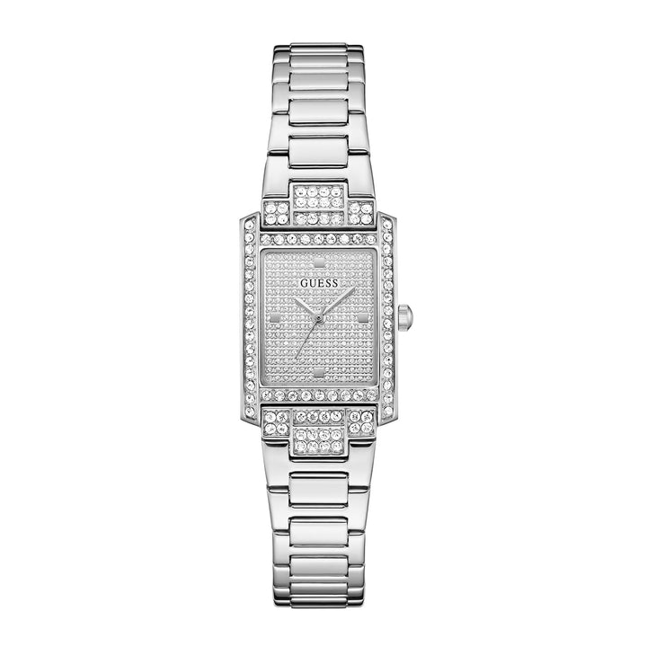 Guess Women's Watch Silver Tone Case Silver Dial Quartz