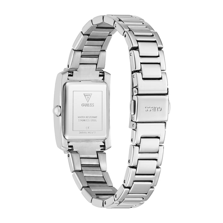 Guess Women's Watch Silver Tone Case Silver Dial Quartz