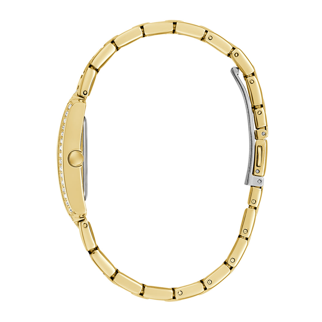 Guess Women's Watch Gold Tone Case Champagne Dial Quartz