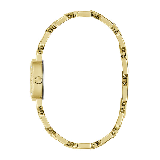 Guess Women's Watch Gold Tone Case Blue Dial Quartz