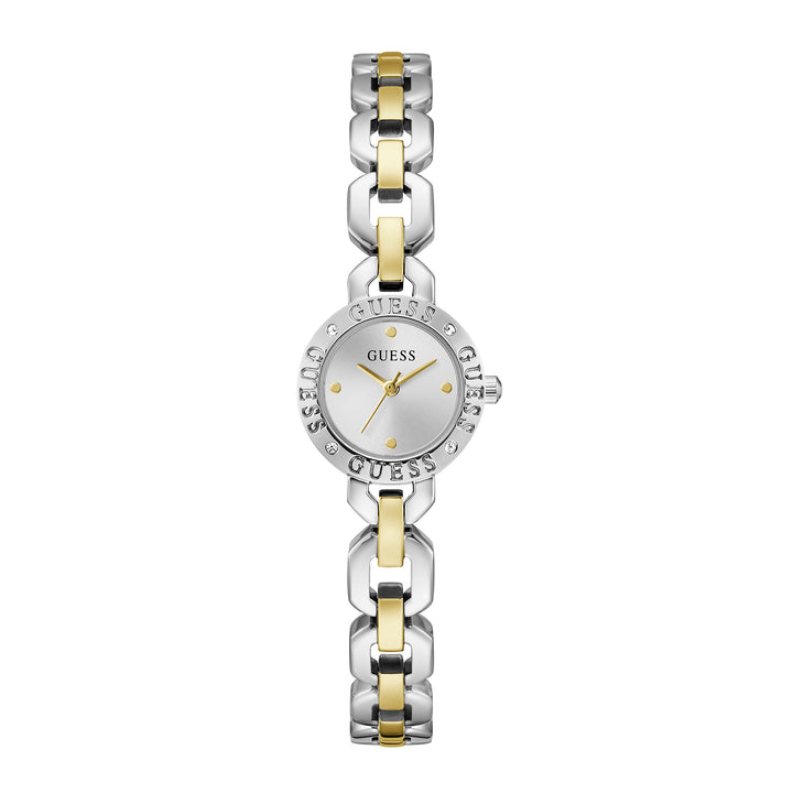 Guess Women's Watch Silver Tone Case Silver Dial Quartz