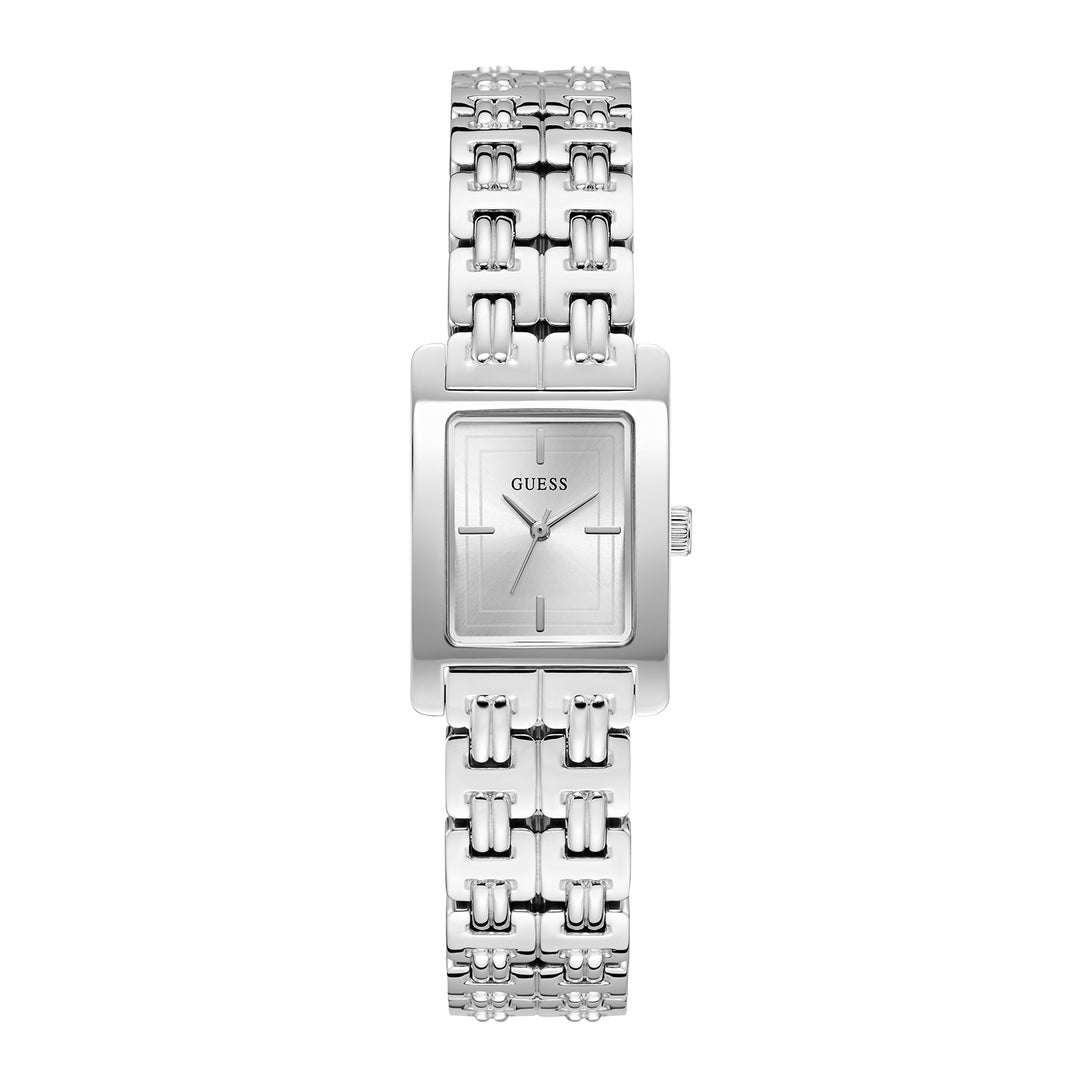 Guess Women's Watch Silver Tone Case Silver Dial Quartz