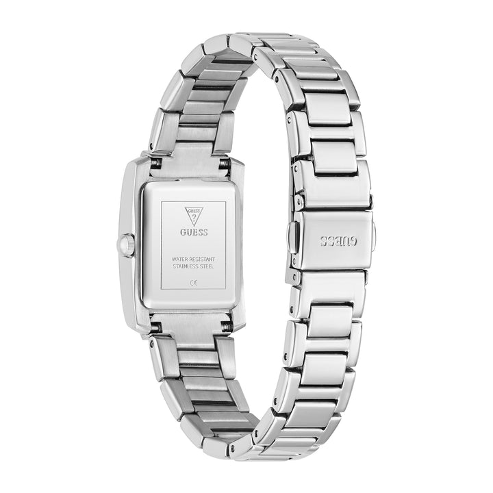 Guess Women's Watch Silver Tone Case Silver Dial Quartz