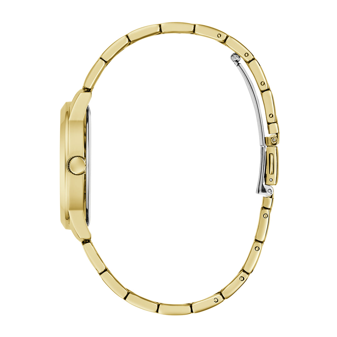 Guess Women's Watch Gold Tone Case Green Dial Quartz