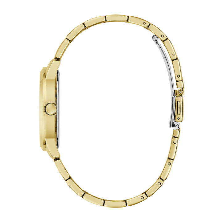 Guess Women's Watch Gold Tone Case Green Dial Quartz