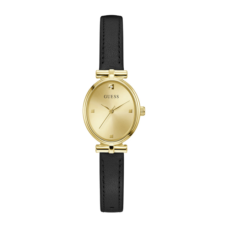Guess Women's Watch Gold Tone Case Champagne Dial Quartz
