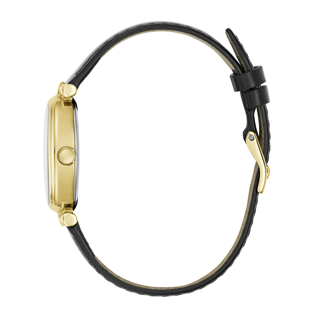 Guess Women's Watch Gold Tone Case Champagne Dial Quartz