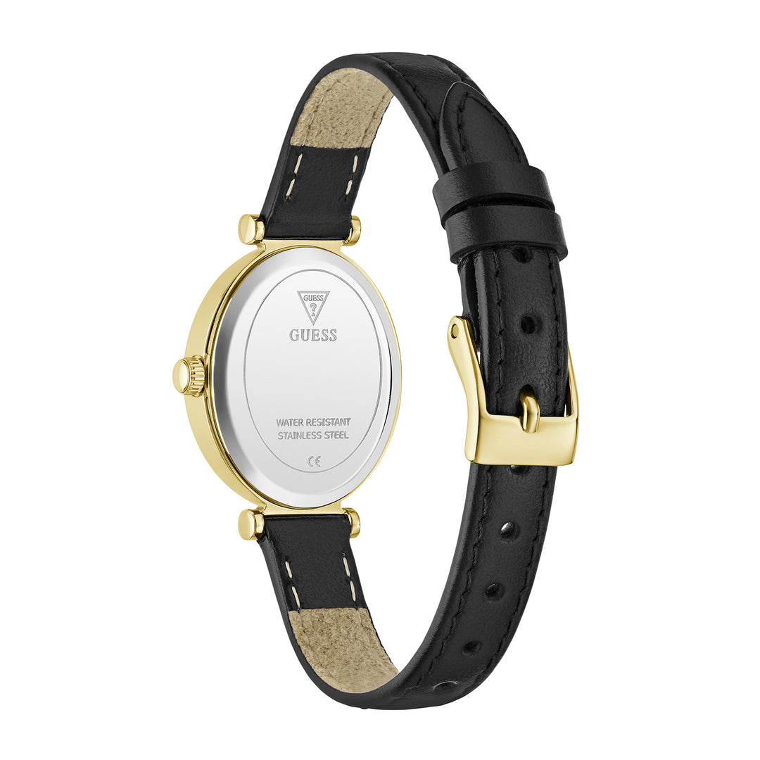 Guess Women's Watch Gold Tone Case Champagne Dial Quartz
