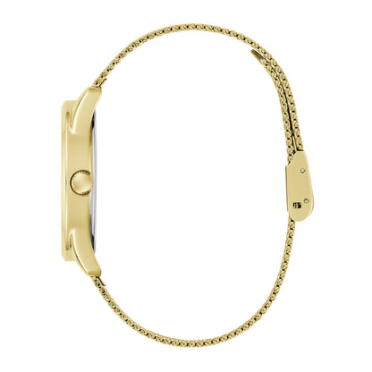 Guess Women's Watch Gold Tone Case Champagne Dial Quartz - GW1040L2