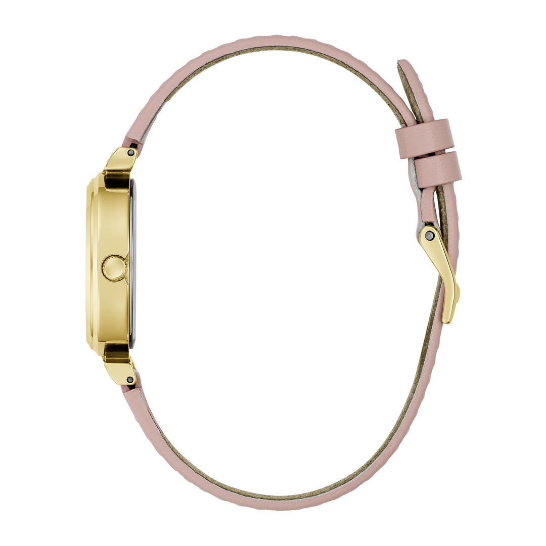 Guess Women's Watch Gold Tone Case Champagne Dial Quartz