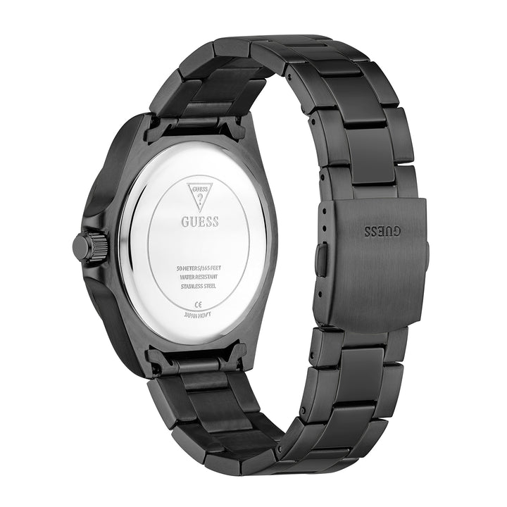 Guess Men's Watch Black Tone Case Black Dial Quartz