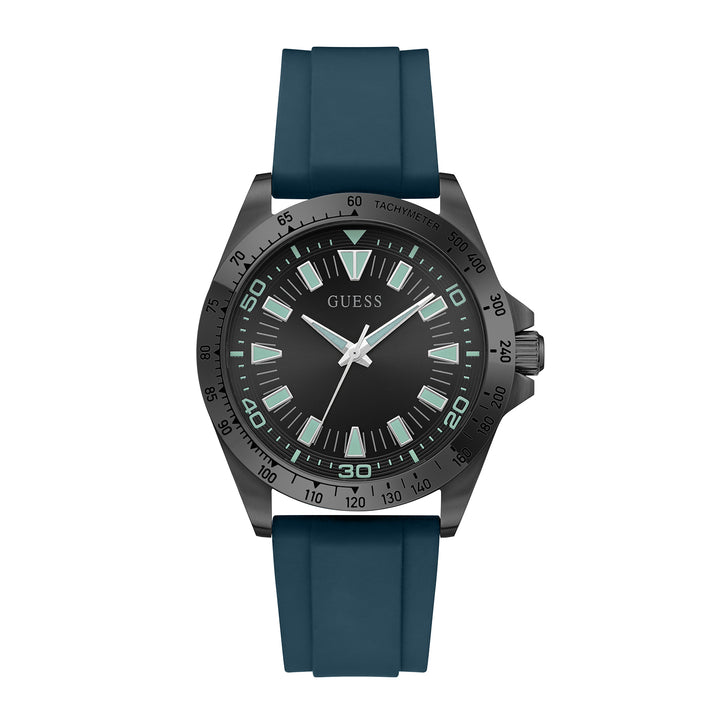 Guess Men's Watch Black Tone Case Black Dial Quartz
