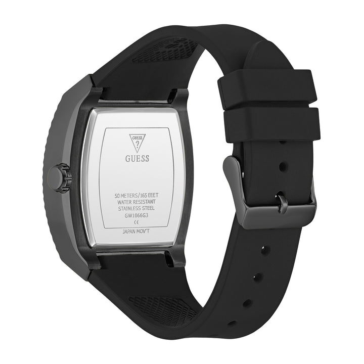 Guess Men's Watch Black Tone Case Black Dial Quartz