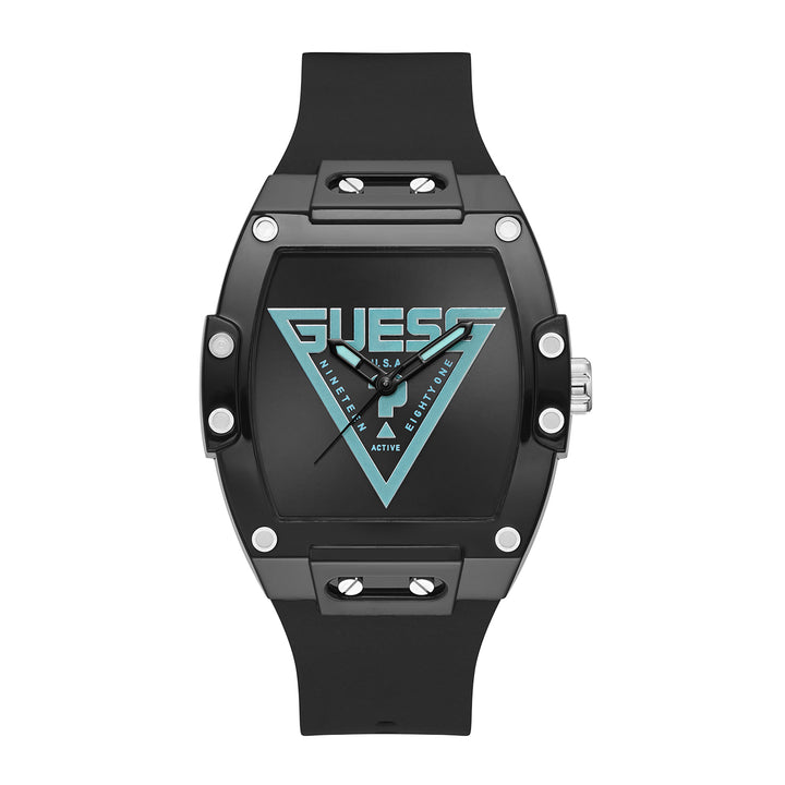 Guess Men's Watch Black Tone Case Black Dial Quartz