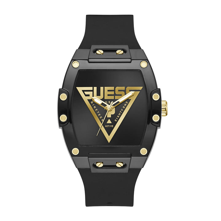 Guess Men's Watch Black Tone Case Black Dial Quartz