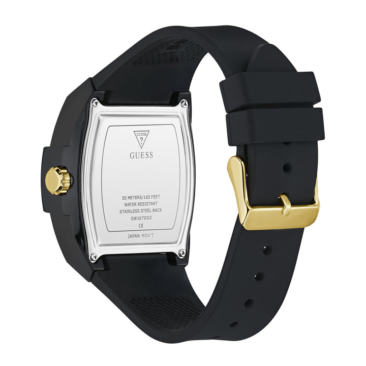 Guess Men's Watch Black Tone Case Black Dial Quartz