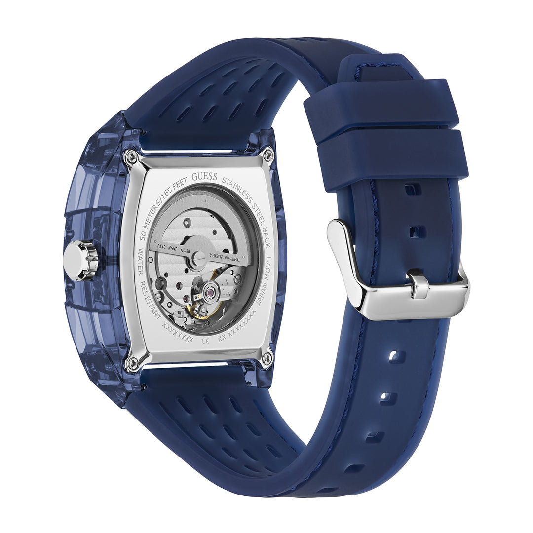 Guess Men's Watch Blue Tone Case Blue Dial Quartz