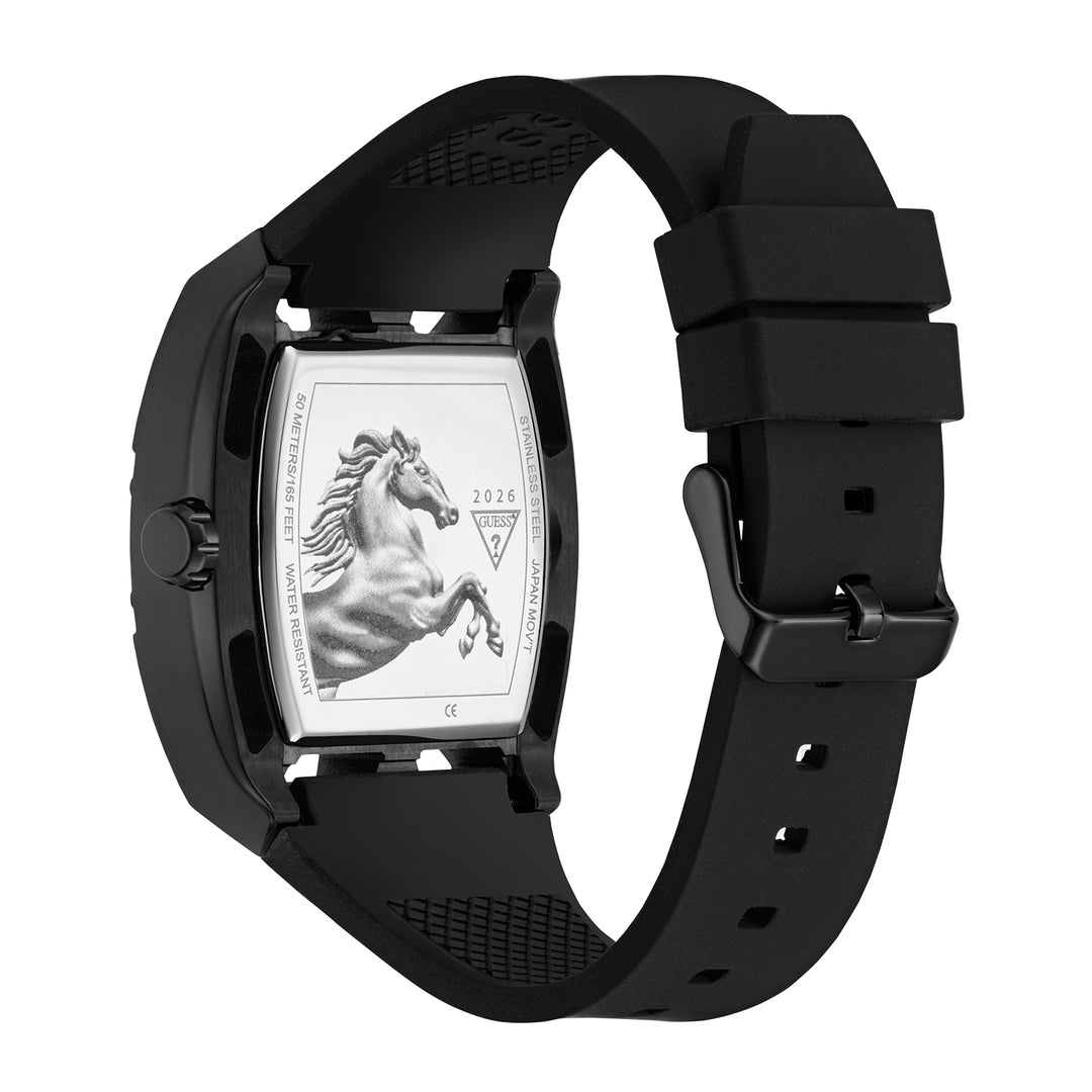 Guess Men's Watch Black Tone Case Black Dial Quartz