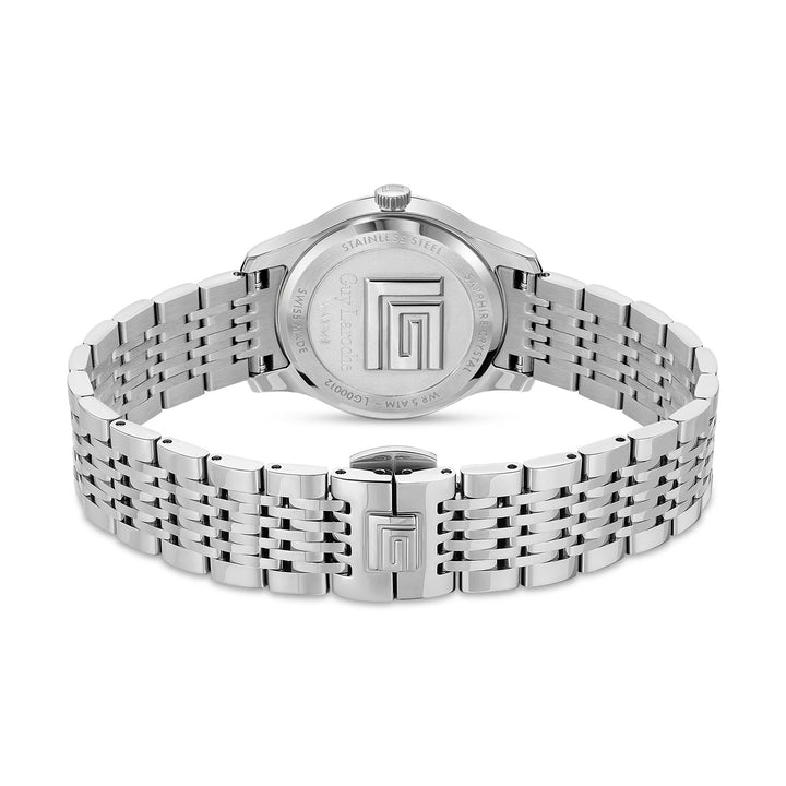 Guy Laroche Women's Stainless Steel Case Bracelet WHITE Dial Watch