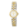 Invicta Wildflower Lady 21.5mm Stainless Steel Gold + Steel White dial 763 Quartz