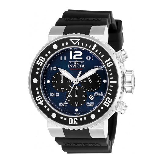 Invicta Pro Diver Men 52mm Stainless Steel + Aluminum Black + Silver + Steel Black+Blue dial VD53 Quartz