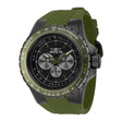 Invicta Aviator Men 50mm Stainless Steel Gunmetal Green+Gunmetal dial VH63 Quartz