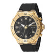 Invicta Aviator Men 50mm Stainless Steel Gold Black dial VD5F Quartz