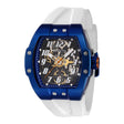 Invicta JM Correa Men 44mm Stainless Steel Blue + Steel Blue+Transparent dial 7510D Automatic