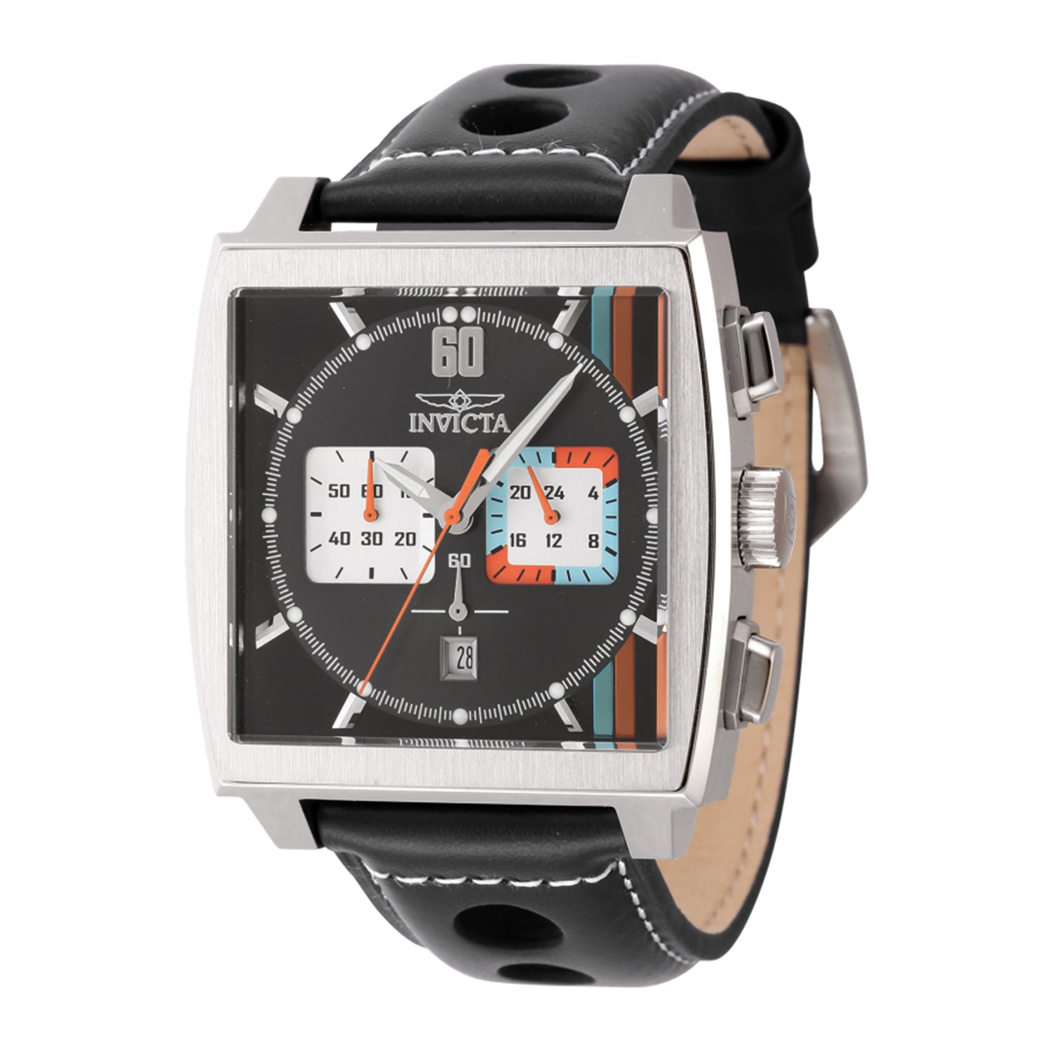 Invicta S1 Rally Men 45.0mm Stainless Steel Steel Blue+Silver+