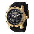 Invicta Pro Diver Men 50mm Stainless Steel Gold Black+Grey dial VH63 Quartz