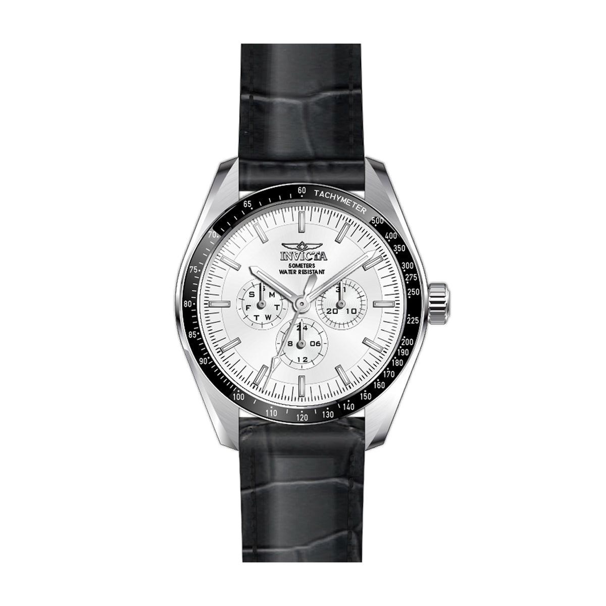Invicta Specialty Men 44mm Stainless Steel Steel Silver dial VH63 Quartz - INV45968