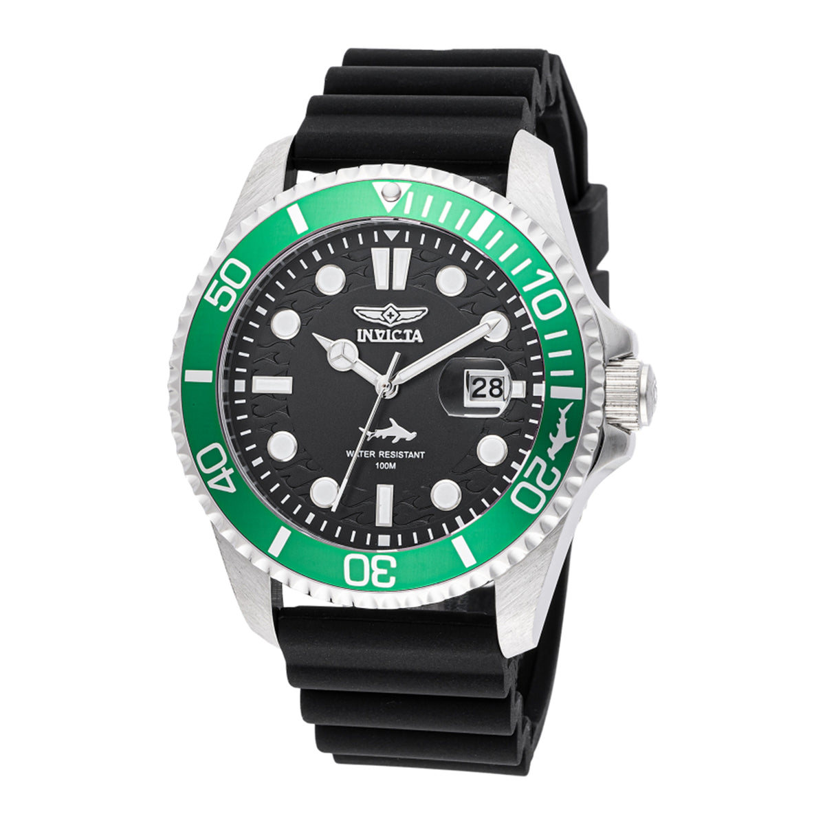 Invicta Pro Diver Men 43mm Stainless Steel Steel Black dial PC32 Quartz
