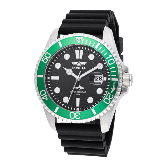 Invicta Pro Diver Men 43mm Stainless Steel Steel Black dial PC32 Quartz