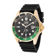 Invicta Pro Diver Men 43mm Stainless Steel Gold Black dial PC32 Quartz