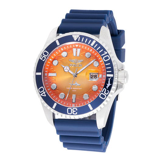 Invicta Pro Diver Men 43mm Stainless Steel Steel Orange dial PC32 Quartz